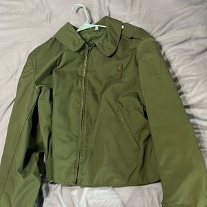 Large green workwear jacket/coat
